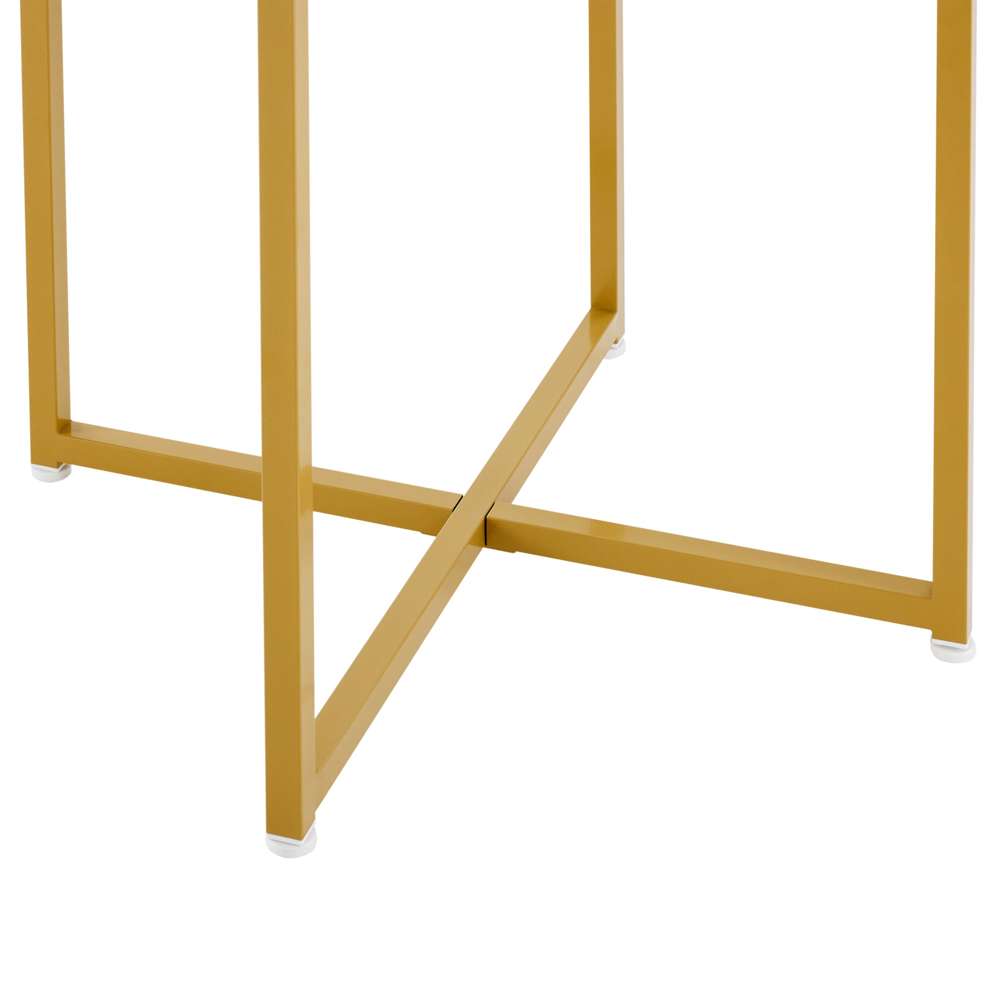 Dining room table set with four chairs, dining group with MDF tabletop and gold-plated iron frame, velvet chair, modern luxury tables and chairs, white