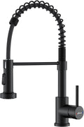 Matte Black Pull-Down Kitchen Mixer Tap