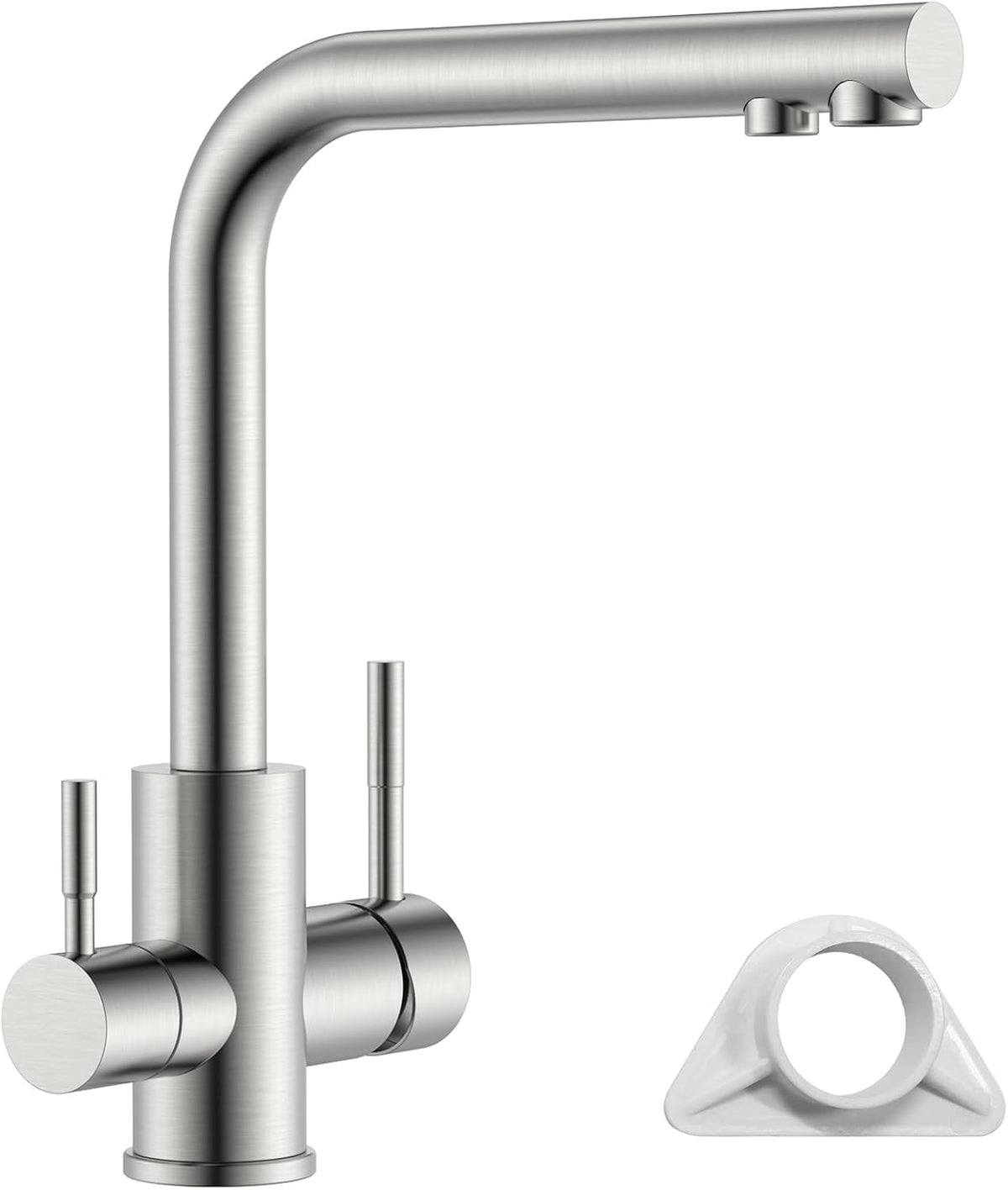 Brushed Stainless Kitchen Mixer Tap