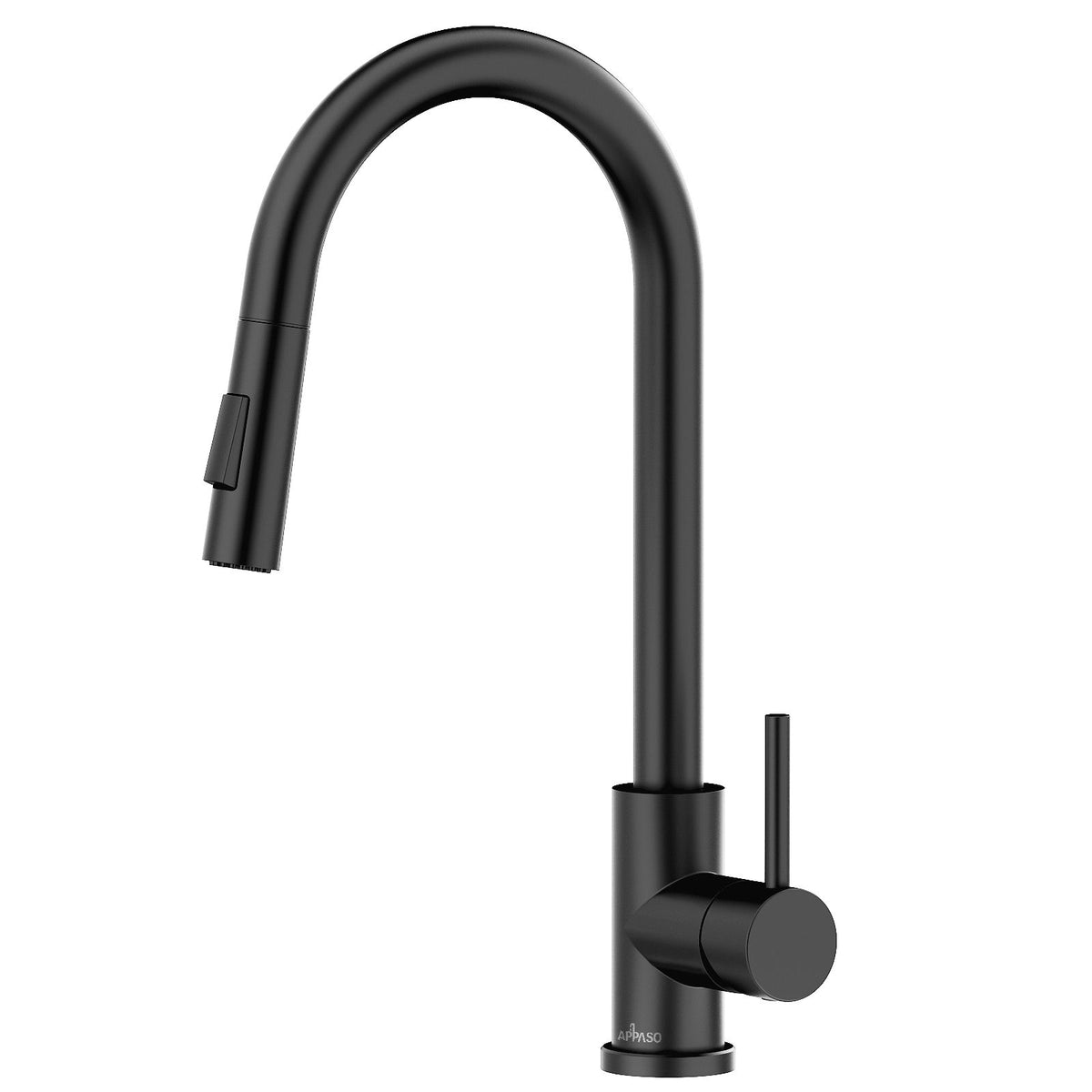 Matte Black Pull-Out Kitchen Mixer Tap - 2 Spray Modes