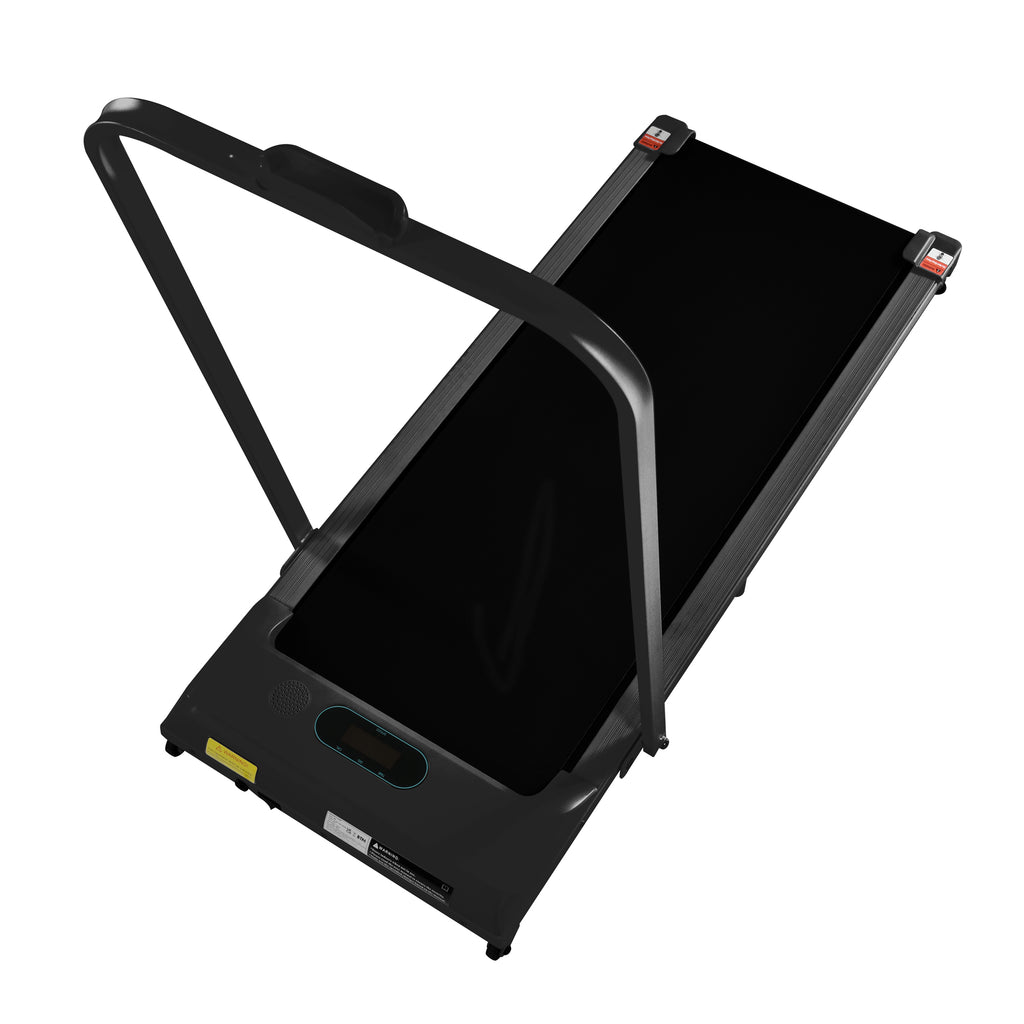 [New] Folding Treadmill for Home Office Use,Under Desk Treadmill,1-6KM/H, Portable Walking Running Machine with Bluetooth Speaker, Remote Control, LCD Display, Phone Holder.