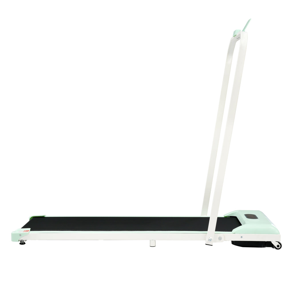 [New] Folding Treadmill for Home Office Use,Under Desk Treadmill,1-6KM/H, Portable Walking Running Machine with Bluetooth Speaker, Remote Control, LCD Display, Phone Holder