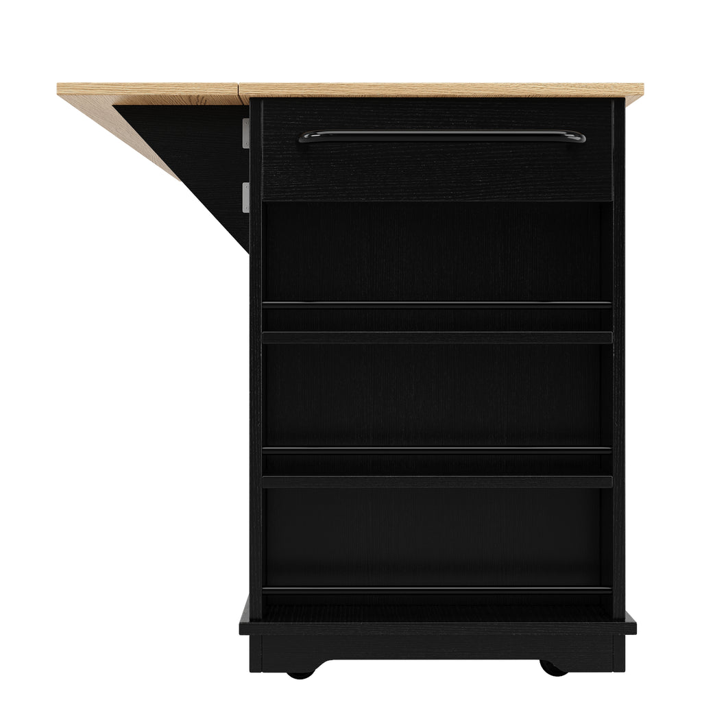 Kitchen island, (151.5x60x91.7cm)removable partitions, kitchen cabinet, dining trolley with worktop, sideboard, dining trolley with wood grain finish, sideboard, tempered glass cabinet, white/black
