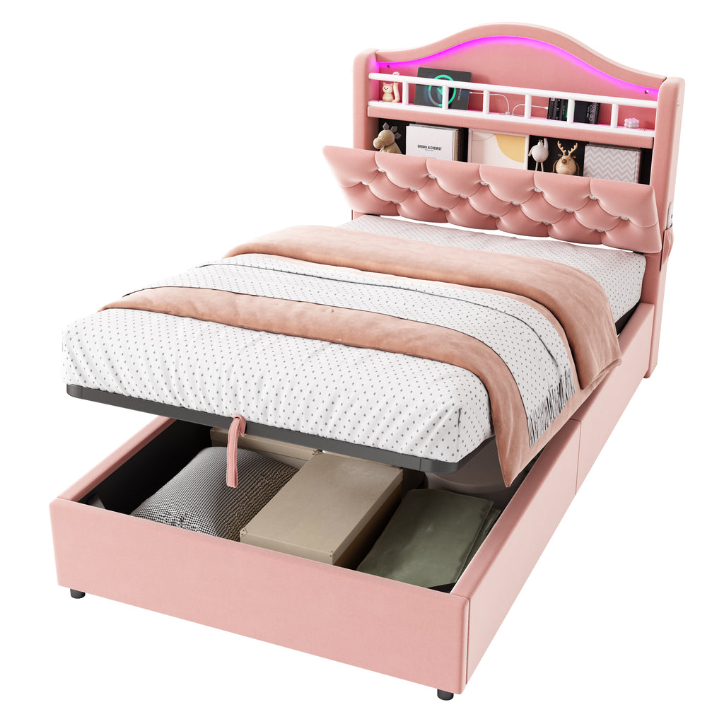 High Quality Hydraulic Storage Bed parcel 2