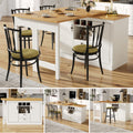 High-quality extendable bar table with 360° swivel function and storage space, adjustable length from 120-180 cm, living room, dining room, home office, black extendable designer bar table, white