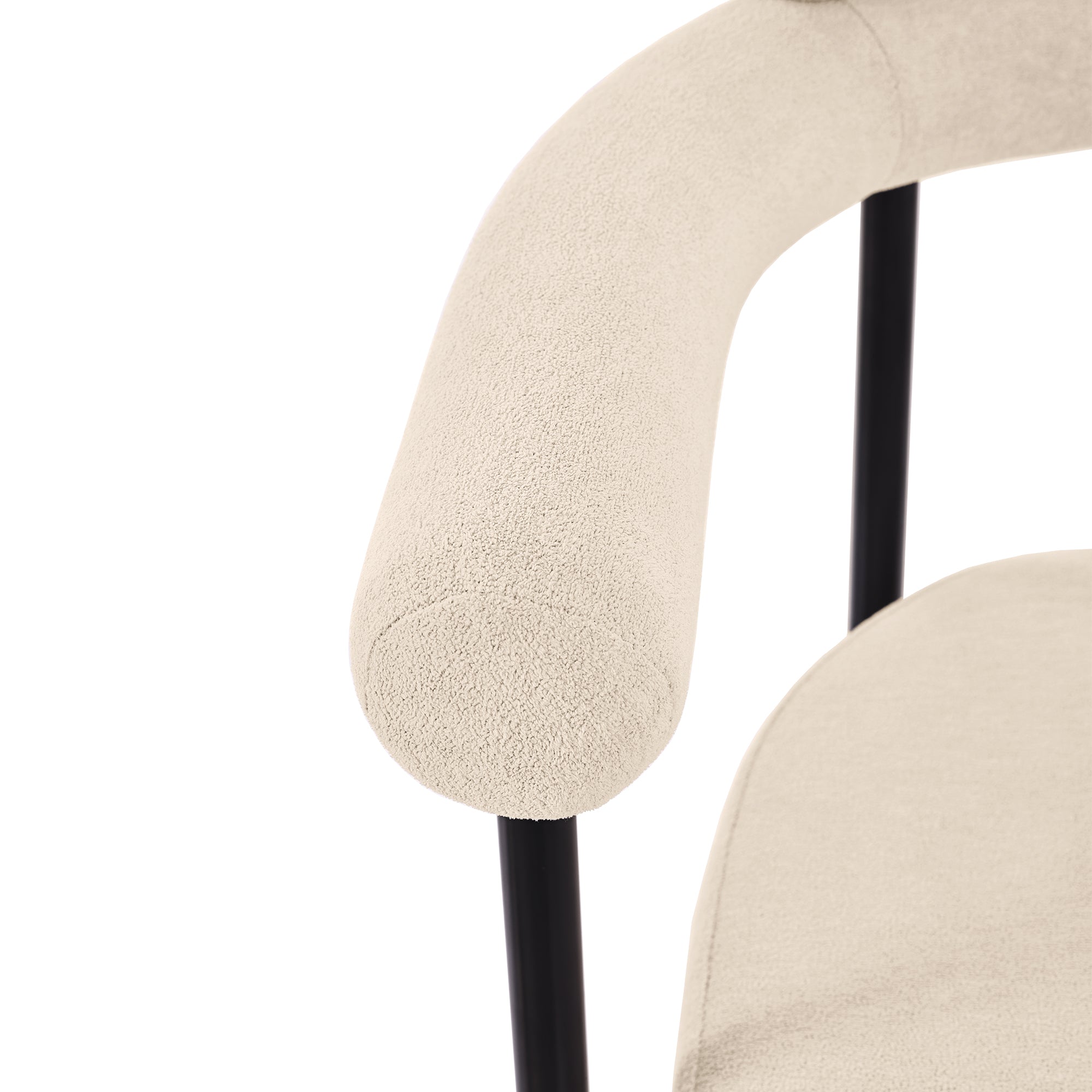 Modern Dining Chairs set of 4, Upholstered Velvet Armchairs,Comfortable Armrest Dining Chairs for Kitchen, Dining Room, Living Room, Multiple Colour Options