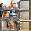 Hollywood Vanity Mirror Bluetooth 15 Dimmable LED Beauty Cosmetic Makeup