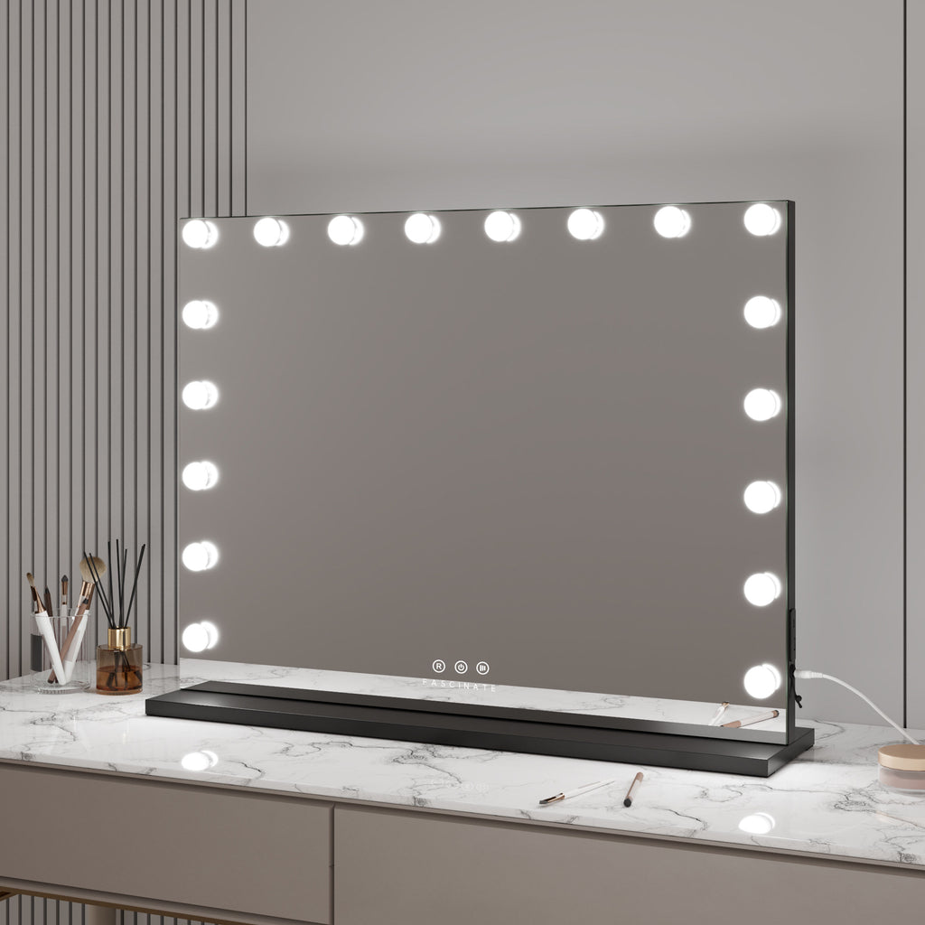 Hollywood Vanity Mirror 18 Dimmable LED XtraLarge 80x60cm