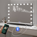 Hollywood Vanity Makeup Mirror Xtra Large 18 Dimmable LED Bluetooth 80x60 Gift