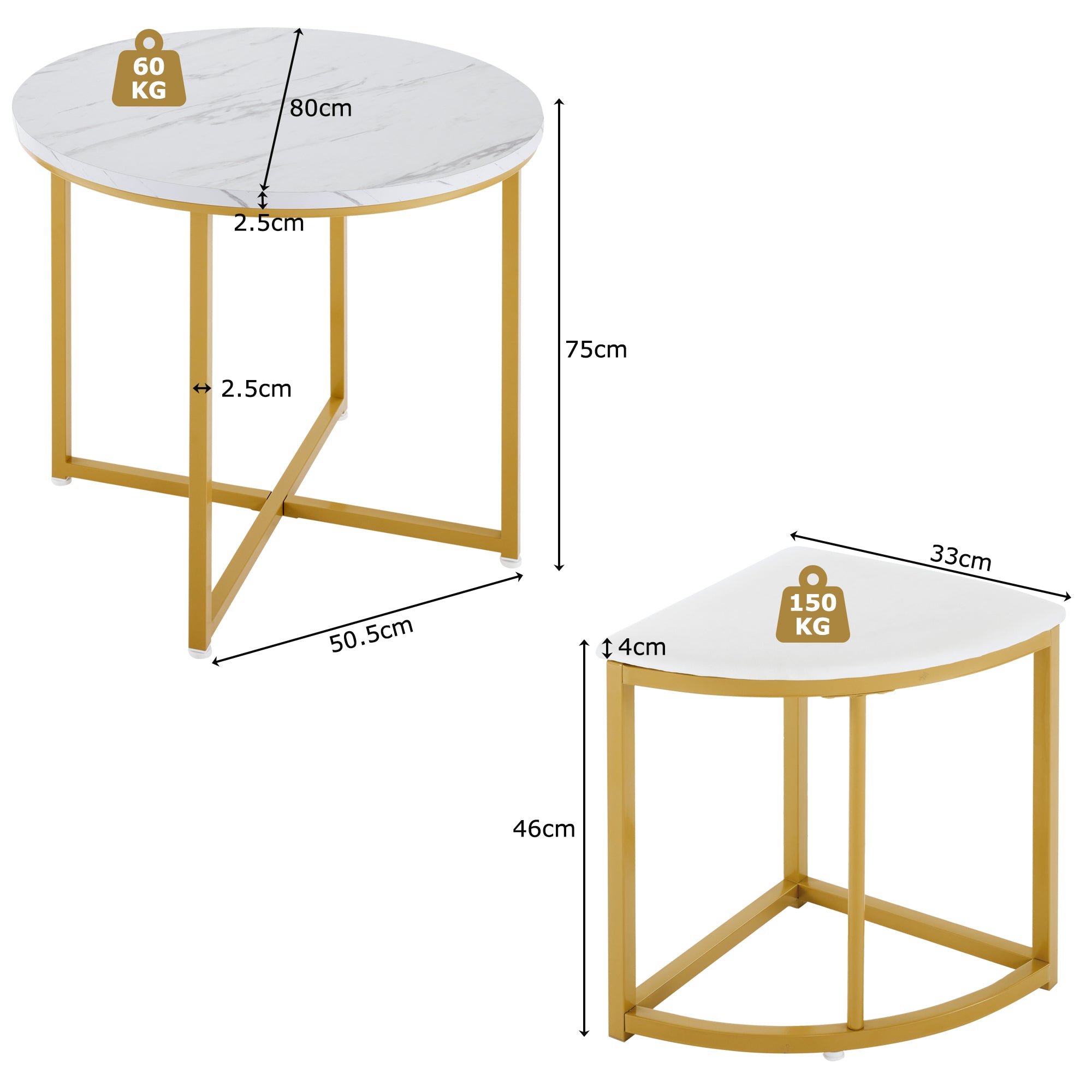 Dining room table set with four chairs, dining group with MDF tabletop and gold-plated iron frame, velvet chair, modern luxury tables and chairs, white