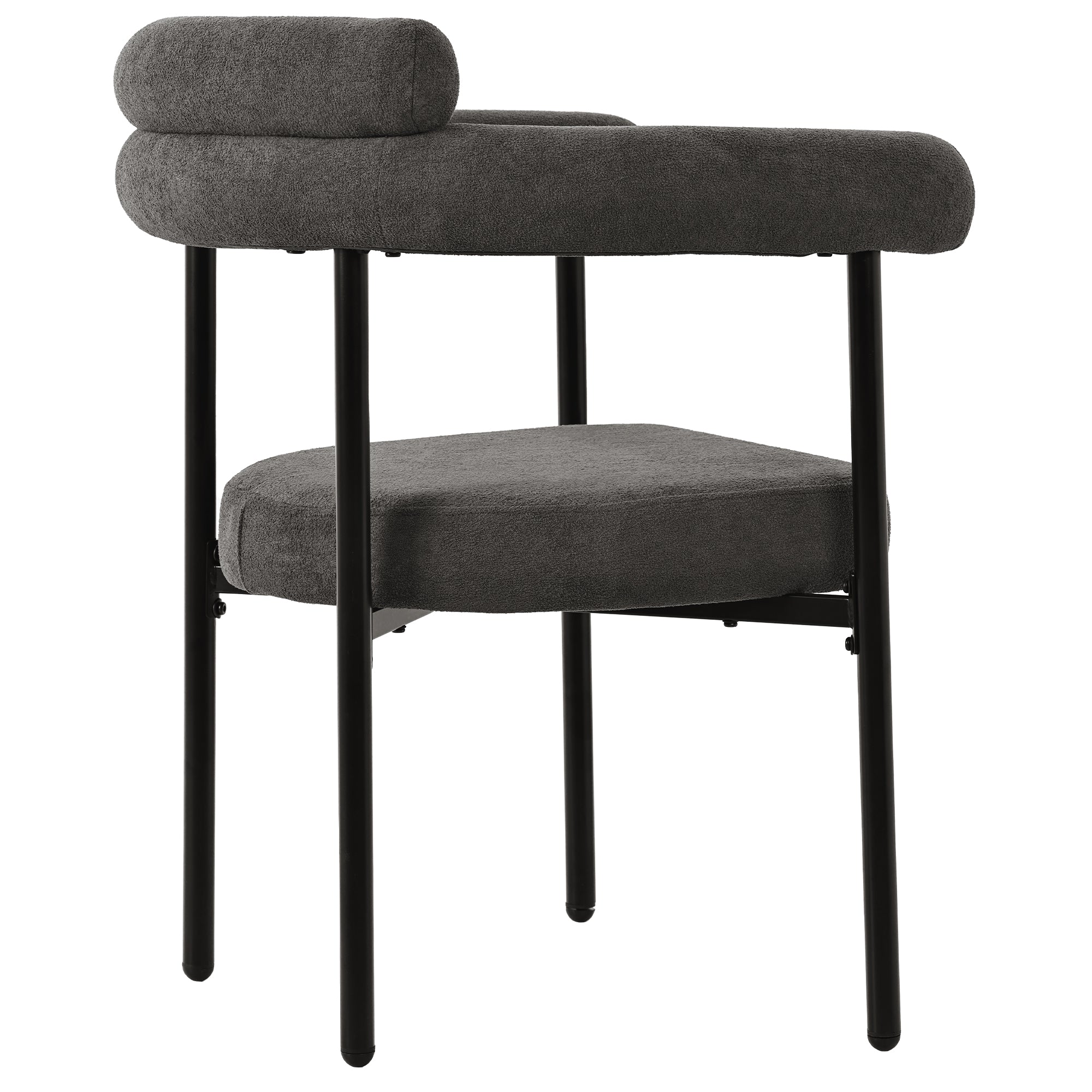 Modern Dining Chairs set of 4, Upholstered Velvet Armchairs,Comfortable Armrest Dining Chairs for Kitchen, Dining Room, Living Room, Multiple Colour Options