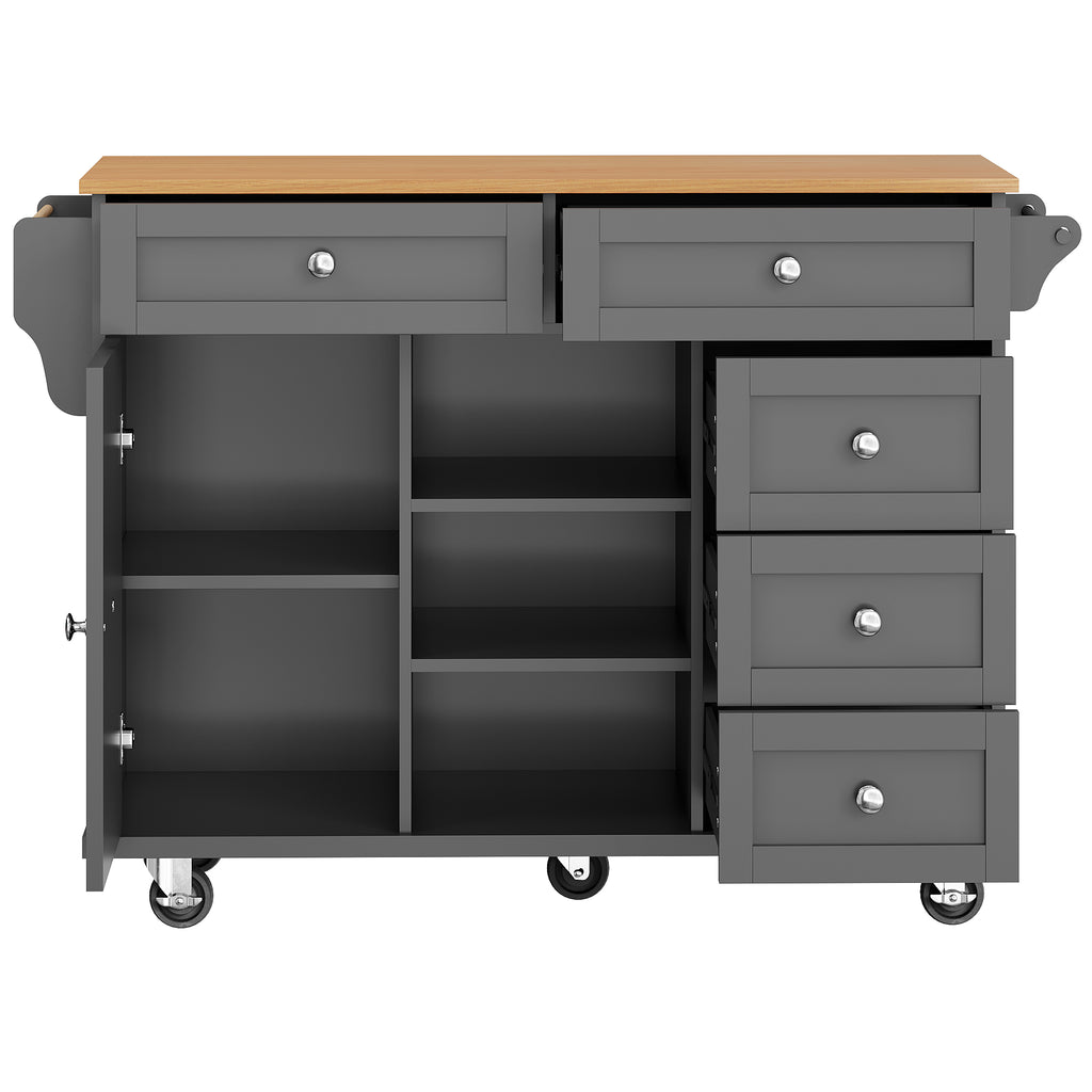 Dining trolley (134 x 46 x 92 cm), modern and simple black dining trolley, drawer-storage cabinet combination, mobile and fixed dual-use design, suitable for home kitchens, black