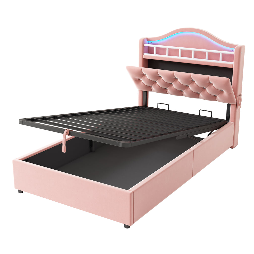 High Quality Hydraulic Storage Bed parcel 2