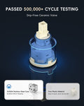 DAYONE Chrome Pull-Out Kitchen Mixer Tap